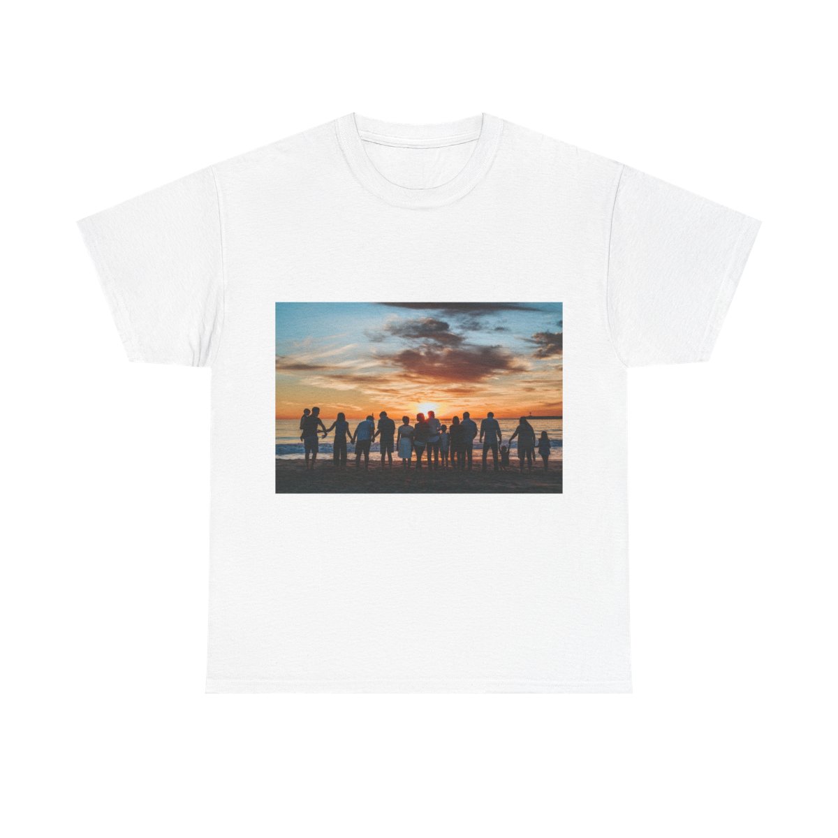 T-shirt - esempio mockup con foto animale